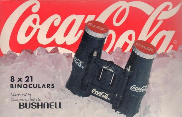 Foto principale Bushnell Binocolo 8X21 - Coca Cola Limited Edition