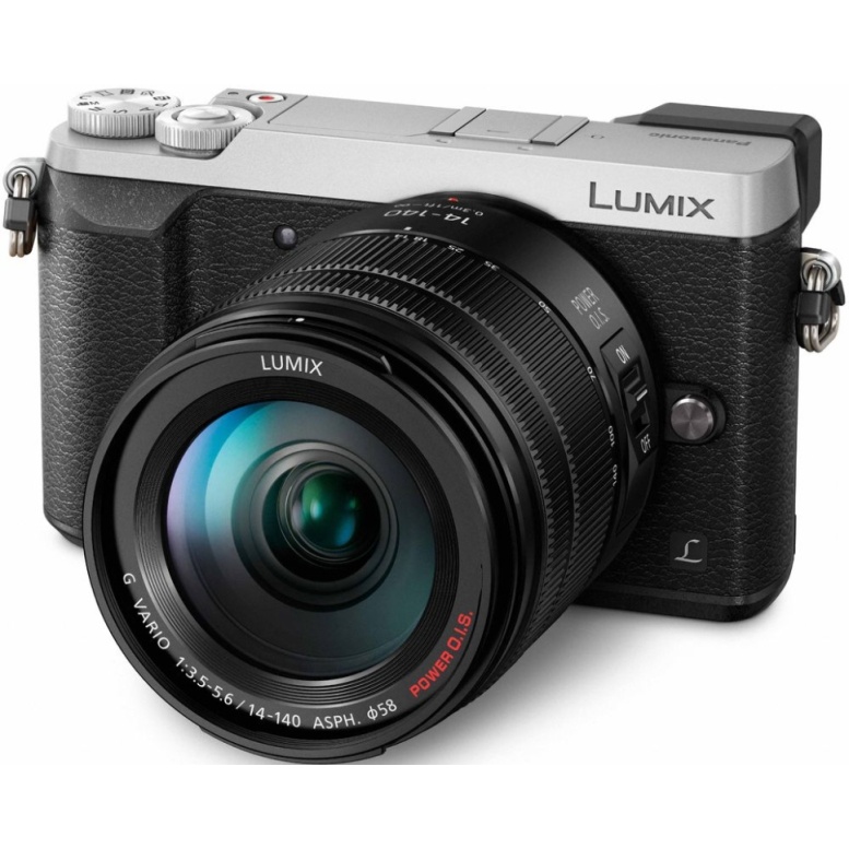 Foto principale Panasonic Lumix GX80 Silver Kit 14-140mm - Fotocamera Digitale Garanzia Italia 4 Anni