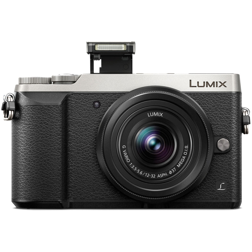 Foto principale Panasonic Lumix GX80 Silver Kit 12-32mm Garanzia Italia 4 Anni