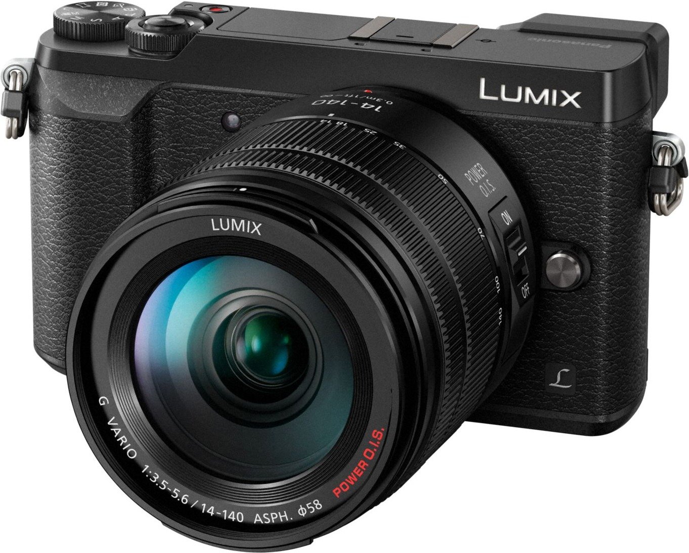 Foto principale Panasonic Lumix GX80 Black Kit 14-140mm - Fotocamera Digitale Garanzia Italia 4 Anni