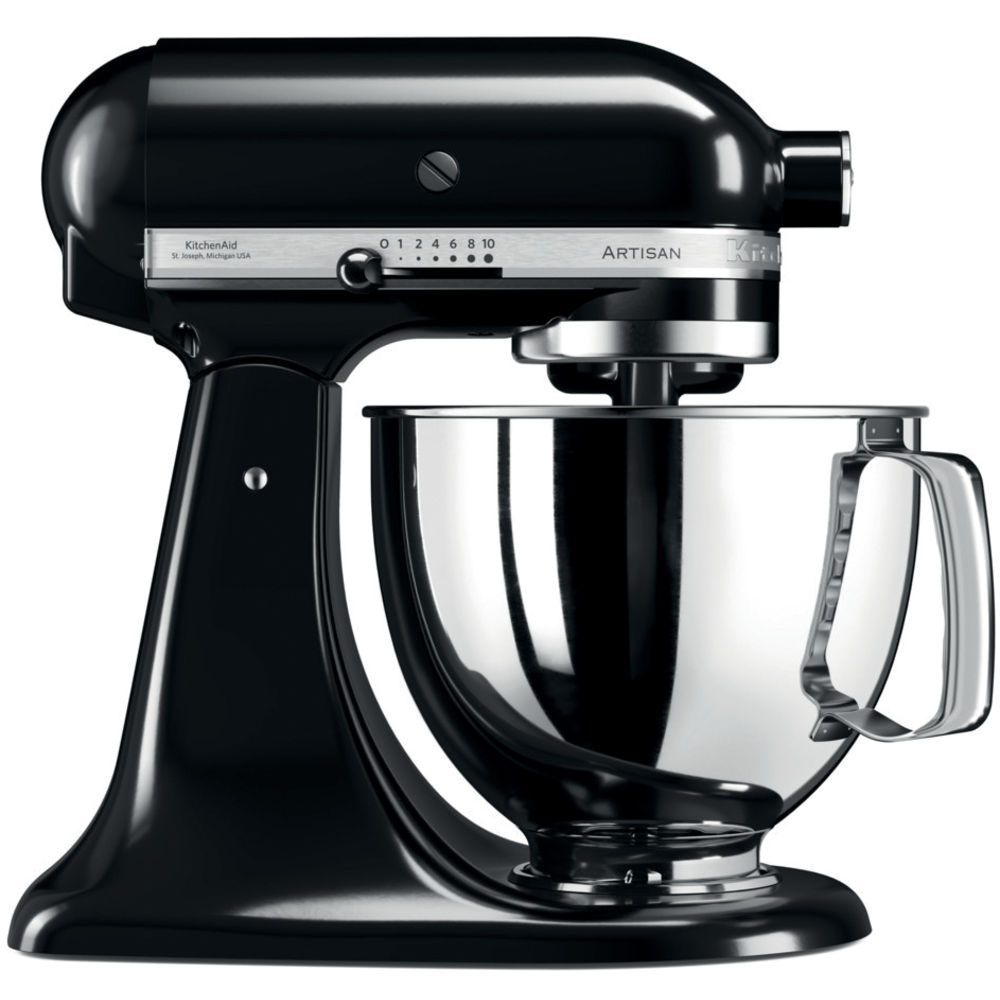 Foto principale KitchenAid 5KSM125EOB Nero Robot da Cucina 4,8 L Garanzia Italia 5 anni