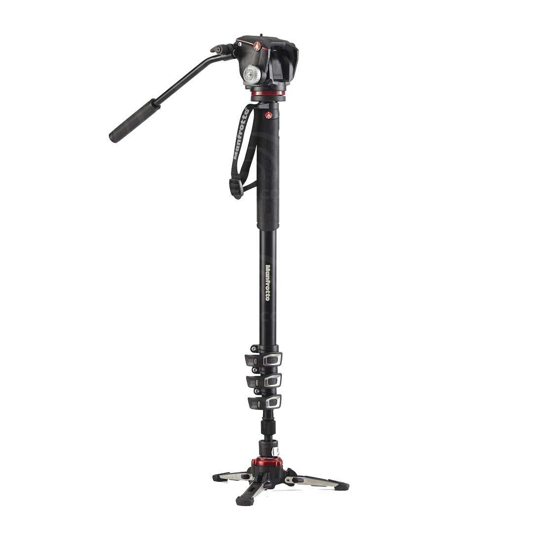 Foto principale Manfrotto Monopiede video MVMXPROA42W con base fluida e testa a due vie