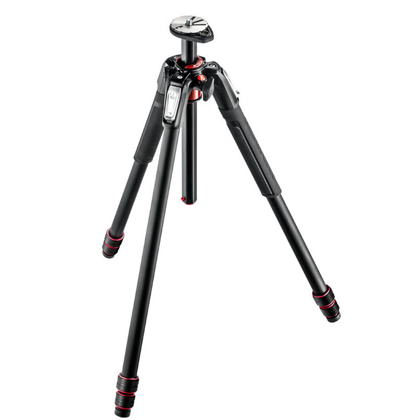 Foto principale Manfrotto Treppiedi MT190X3 - Cavalletto in alluminio 3 sezioni