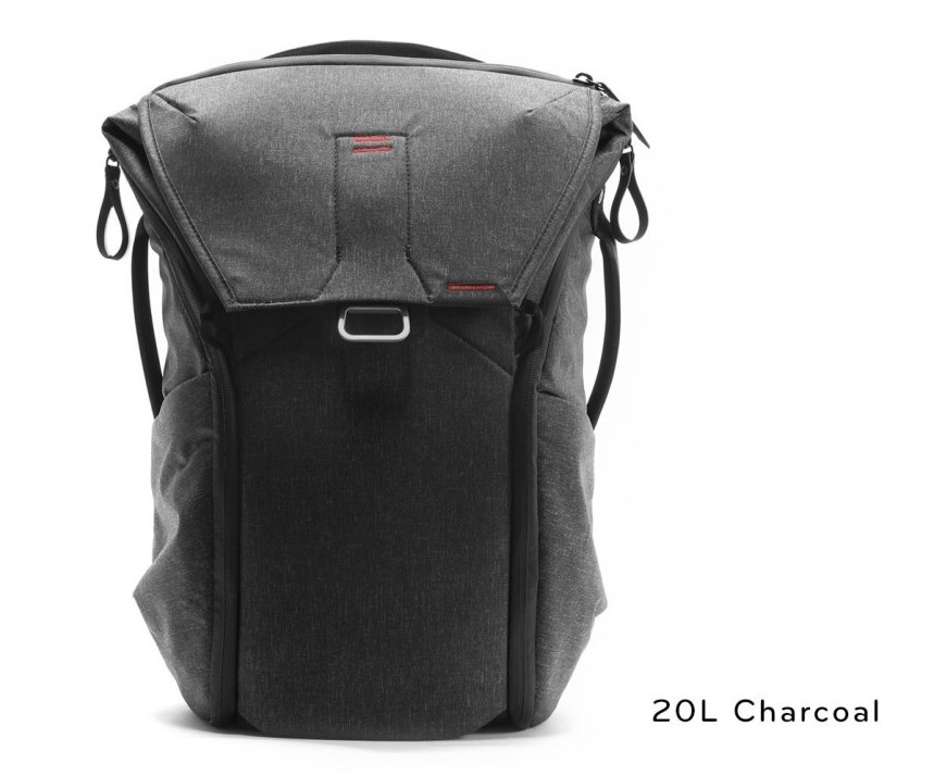 Foto principale Peak Design Everyday Backpack 20L Charcoal Gray BB-20-BL-1 Zaino Fotografico Professionale