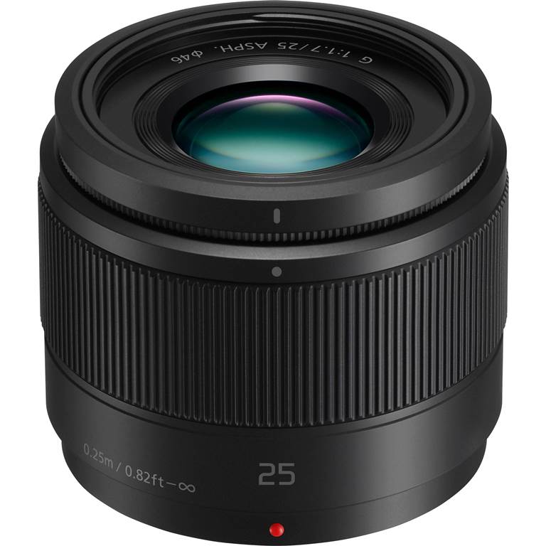 Foto principale Panasonic Obiettivo Lumix G 25mm F 1.7 ASPH Black Garanzia Fowa 4 Anni
