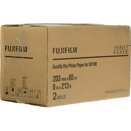 Foto principale Fujifilm Carta Inkjet 20,3x65m Lustre - Confezione da 2 Bobine per DX100 ed Epson D700