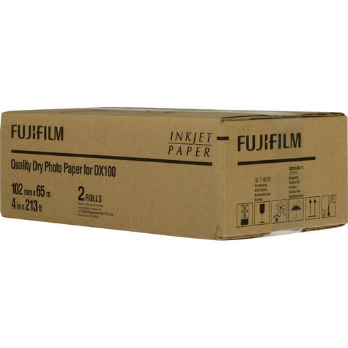 Foto principale Fujifilm Carta Inkjet 10,2x65m Lustre - Confezione da 2 Bobine per DX100 ed Epson D700