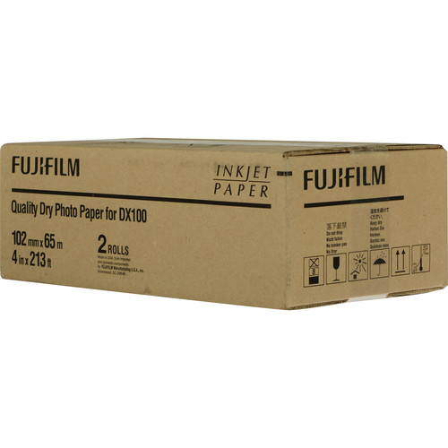 Foto principale Fujifilm Carta Inkjet 10,2x65m Glossy - Confezione da 2 Bobine per DX100 ed Epson D700