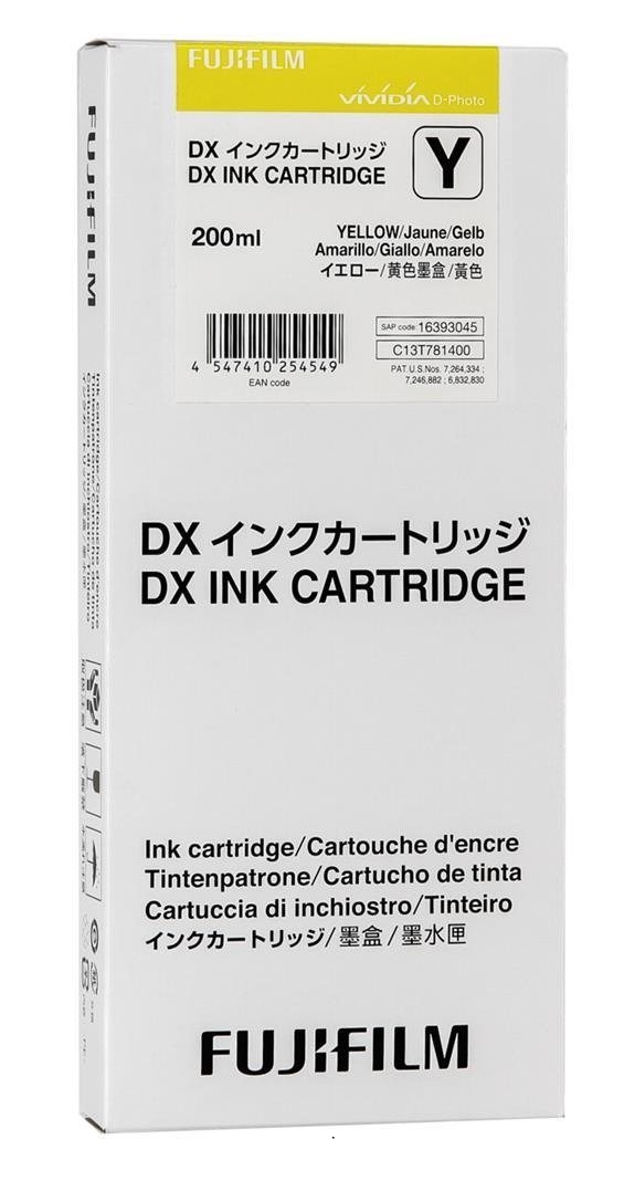 Foto principale Fujifilm Inchiostro Yellow 200ml - Cartuccia originale per Frontier-S DX100