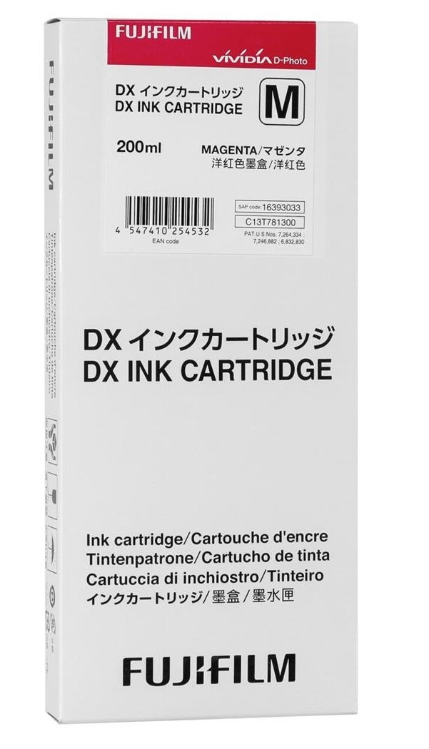 Foto principale Fujifilm Inchiostro Magenta 200ml - Cartuccia originale per Frontier-S DX100