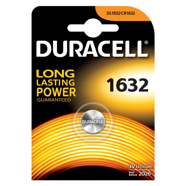 Foto principale Duracell DL 1632 Batteria Litio 3V