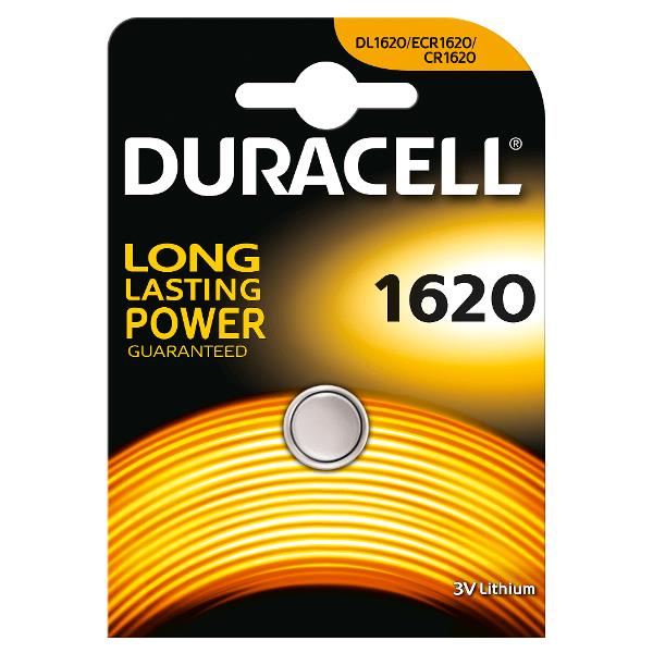 Foto principale Duracell DL 1620 Batteria Litio 3V