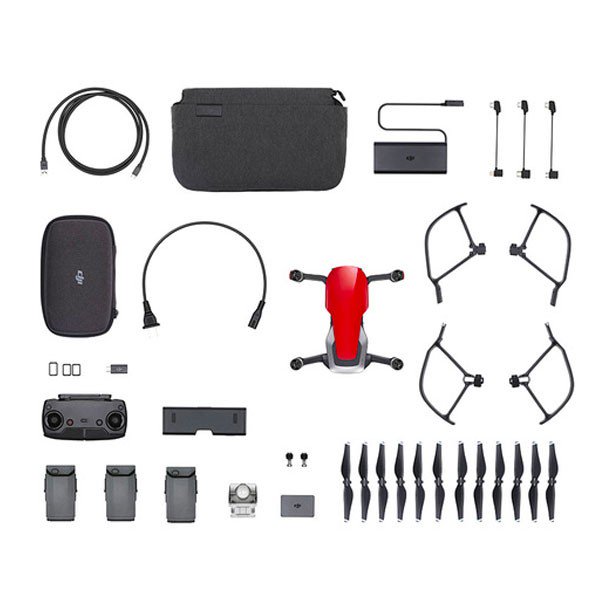 Foto principale DJI Mavic Air Fly More Combo Red Drone + Kit accessori Garanzia Dji Italia