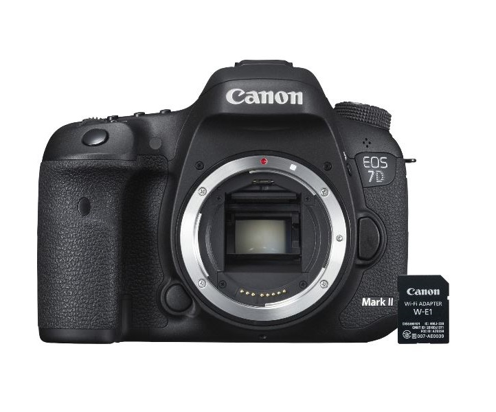 Foto principale Canon EOS 7D Mark II body + adattatore Wi-Fi W-E1 Garanzia Canon Pass Italia
