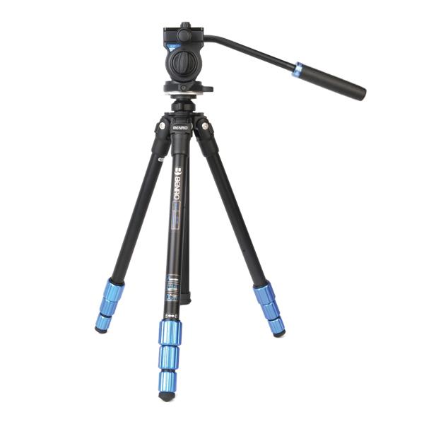 Foto principale Benro TSL08AS2CSH Treppiedi Slim con Testa video S2CSH Garanzia Rinowa Italia 5 Anni