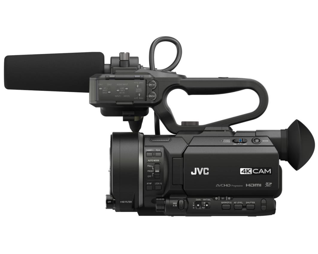 Foto principale JVC GY-LS300CHE - Videocamera Professionale 4K Garanzia JVC Italia