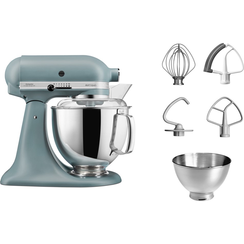 Foto principale KitchenAid 5KSM175PSEMF Fog Blue Robot da Cucina 4,8 L Garanzia Italia 5 anni