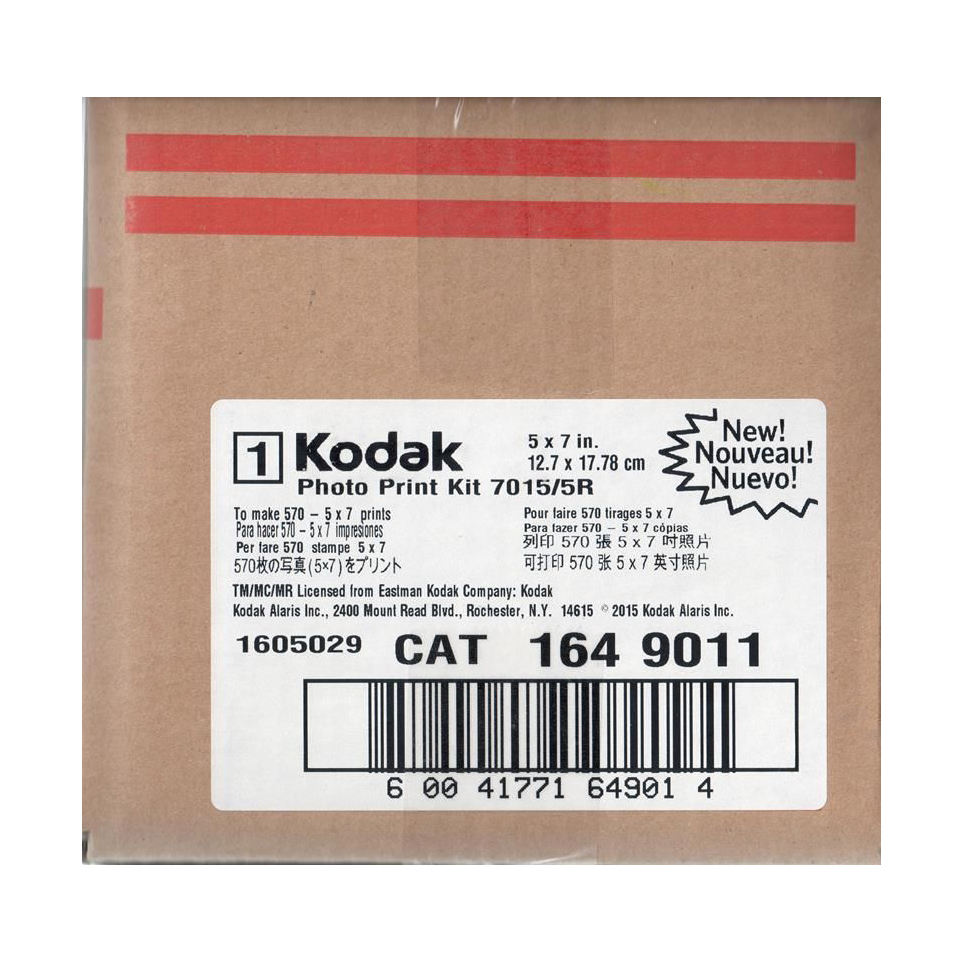 Foto principale Kodak 1649011 Photo Print Kit 7015/5R 12,7x17,8cm in Bobina per 570 Stampe 5X7