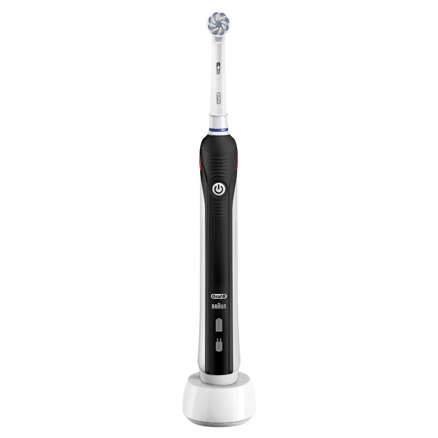 Foto principale Oral-B Pro 2 2000S Sensi Ultrathin Black Spazzolino Elettrico Ricaricabile