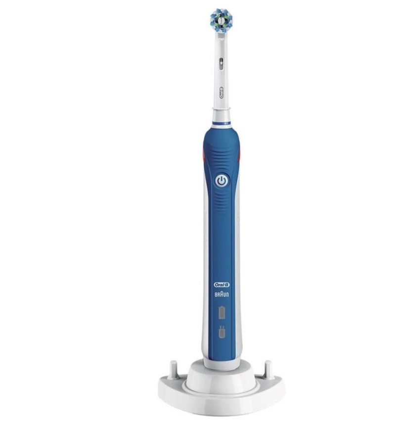 Foto principale Oral-B Pro 2 2700 Blu e Bianco Spazzolino Elettrico Ricaricabile