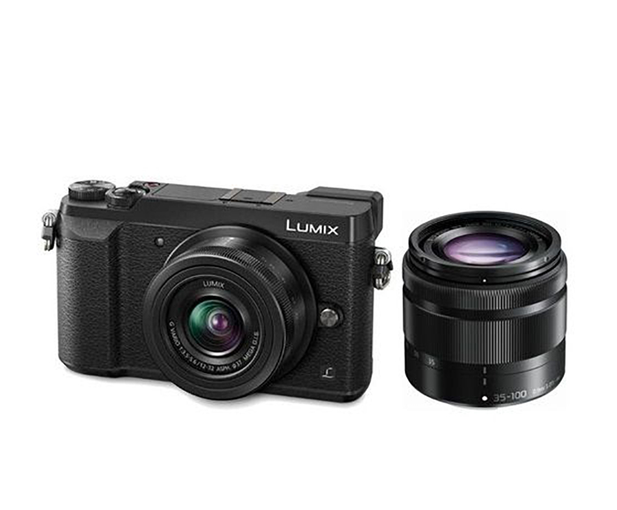 Foto principale Panasonic Lumix GX80 Black Kit 12-32mm + 35-100mm Garanzia Fowa Italia 4 Anni