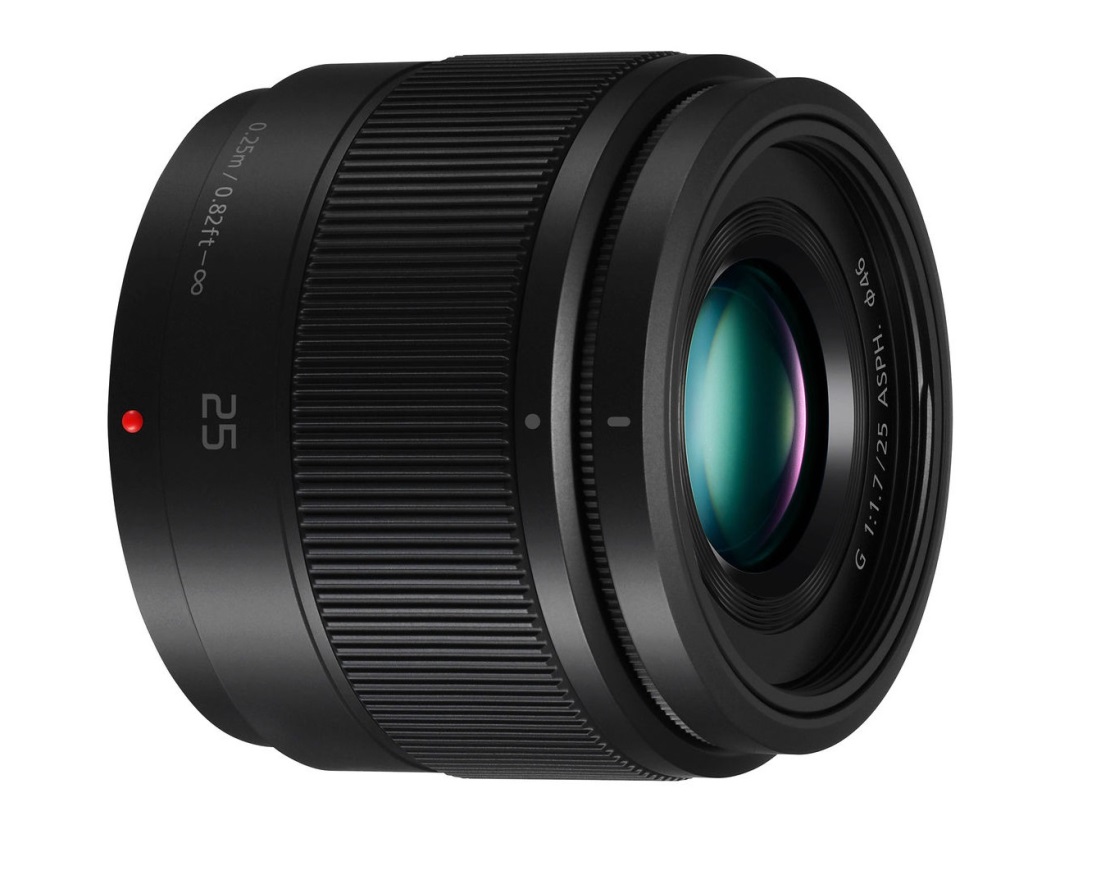 Foto principale Panasonic Obiettivo Lumix G 25mm F 1.7 ASPH Black Bulk Garanzia Fowa 4 Anni