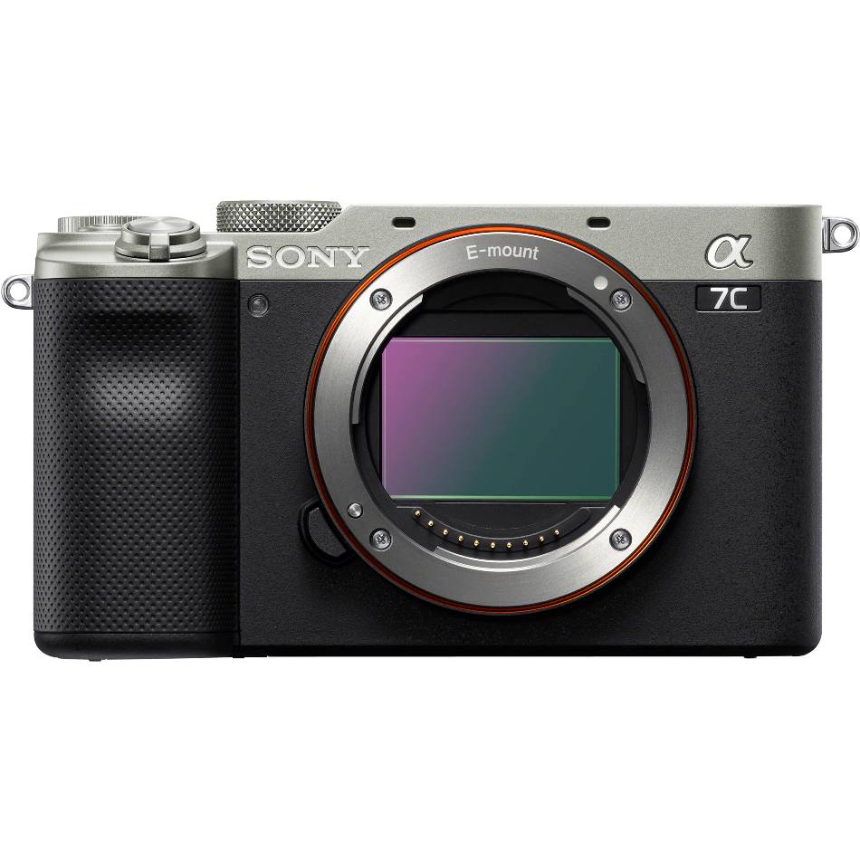 Foto principale Sony Alpha 7C Body Silver ILCE-7C Garanzia Sony Italia