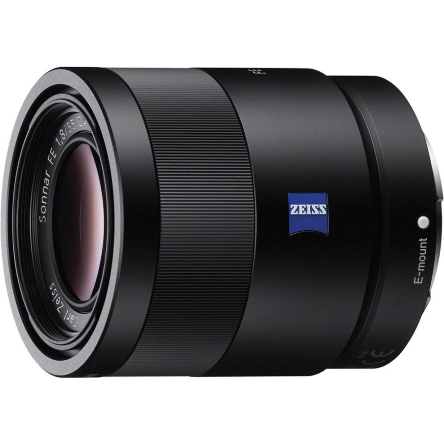 Foto principale Sony Obiettivo Zeiss FE 55 mm F1,8 ZA SEL55F18Z Full Frame Garanzia Sony Italia