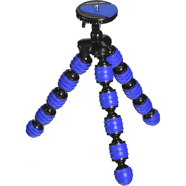 Mini Treppiede Mobile Flessibile Cullmann Alpha 380 Con Supporto Per Smartphone Rosso Carico Massimo 15 Kg Peso 267 G 40328564